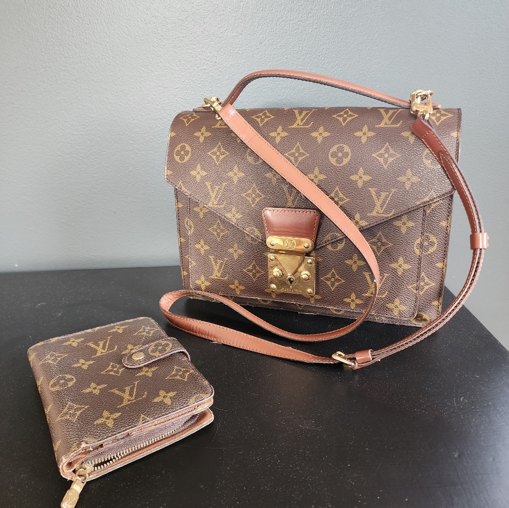 Louis Vuitton Monogram Monceau 28 2way - Picture 1 of 8